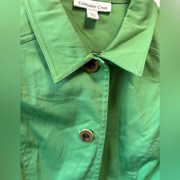 Coldwater Creek green blazer - Picture 2 of 3